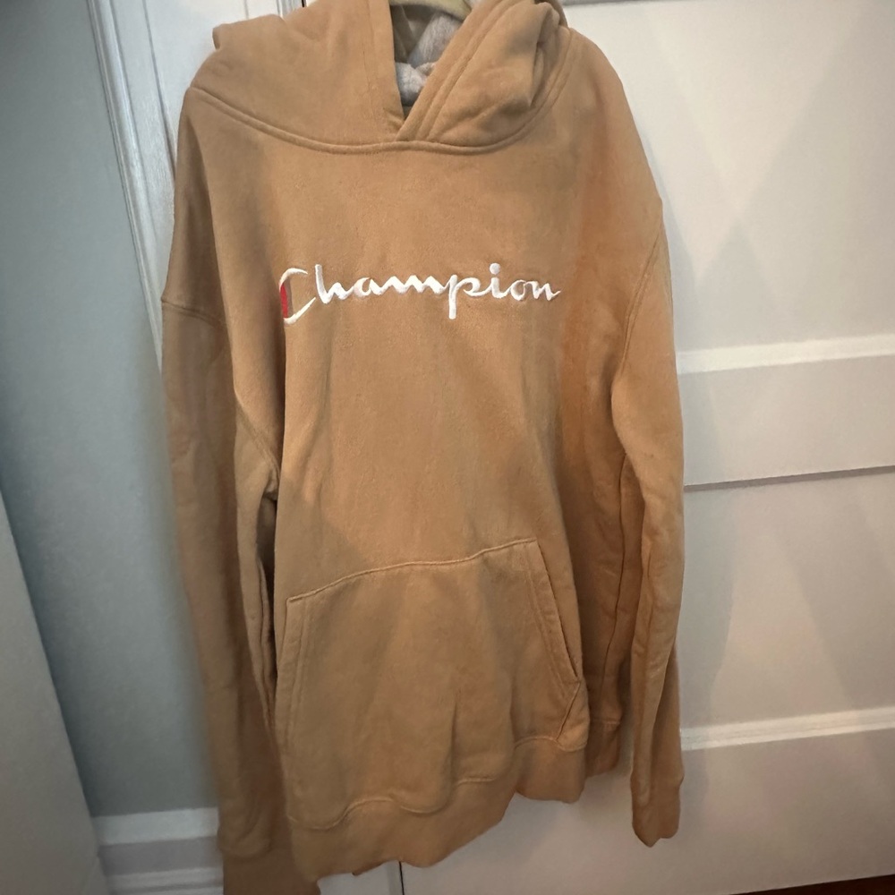 Champion Tan Hoodie